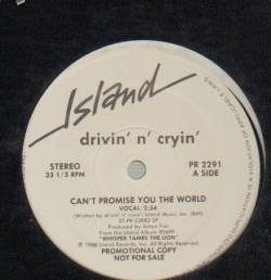 Drivin N Cryin : Can't Promise You the World